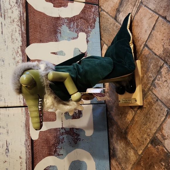 Vintage Collectible Steinbach Peter Pan Series Crocodile Nutcracker IOB with Tag - Picture 7 of 12
